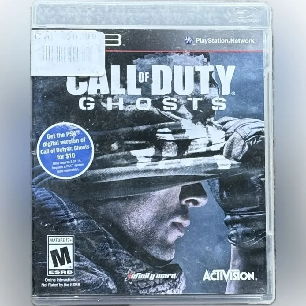 Call of duty ghosts‎ PS3 game ￼